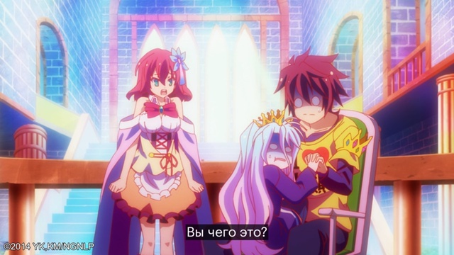 Бедная Стеф?
Аниме «Нет игры — нет жизни» доступно к ...