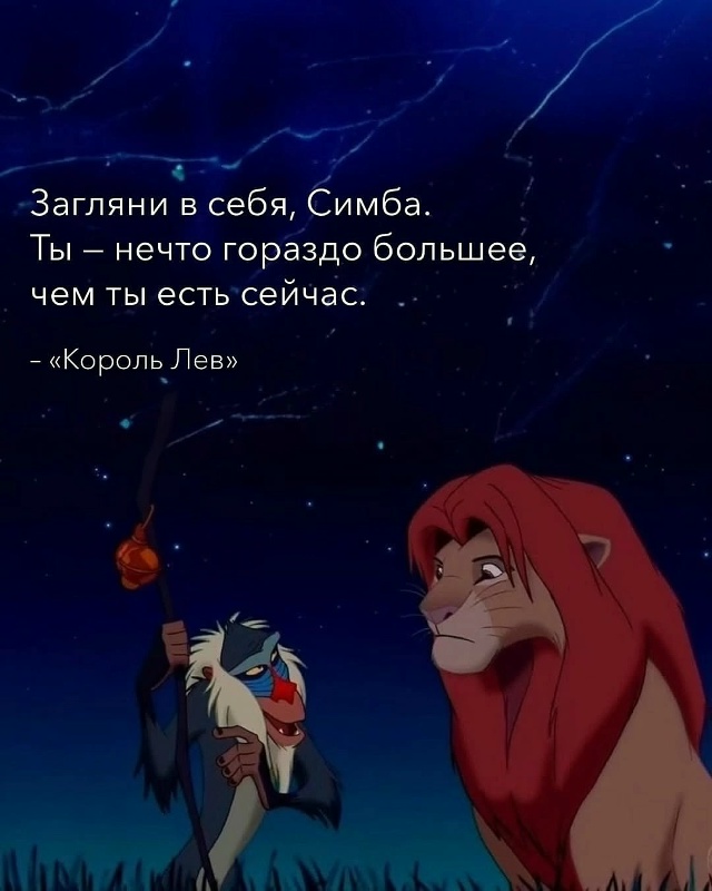Мудрость мультфильмов❤
