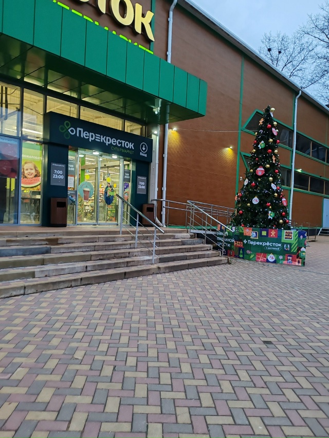 Первая ёлка в Можайске готова ✅