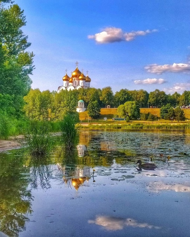 Сказочный вид 🌱 Ярославль ❤
📷 anna2011super