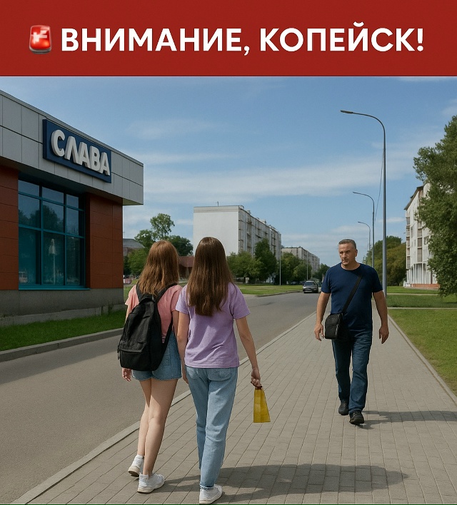 🚨 Внимание, Копейск!
Вчера днём в районе от ТРК «Слава...