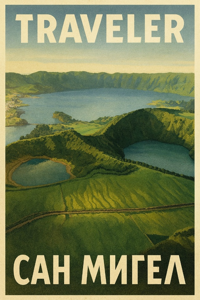 🌍 Сан-Мигел — зелёное сердце Азорских островов, где к?...