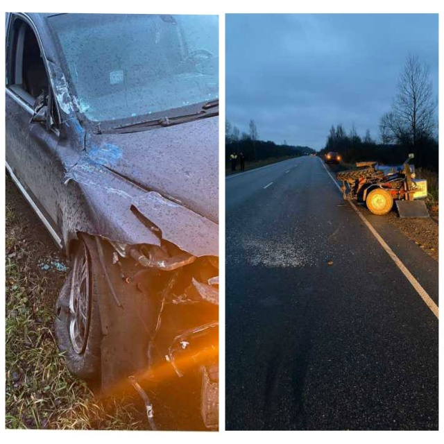 🚘На трассе под Смоленском столкнулись внедорожник и ?...