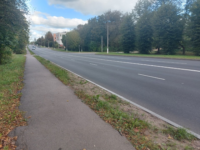На проспекте Володарского замечательно отремонтирова...