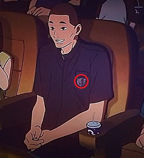 ⚡️Фанаты заметили отсылку к «Атаке титанов» в новом аниме-фильме «Человек-бензопила: Резе»!