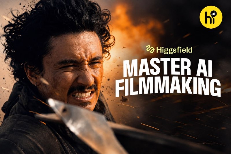 🎥 Бесплатный курс по созданию ИИ-кино от Higgsfield
Платформа Higgsfield выпустила курс Blockbuster