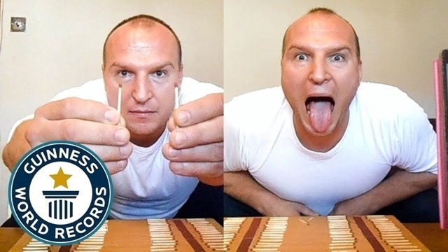 За одну минуту Павол Дурдик из словацкого города Пухов...