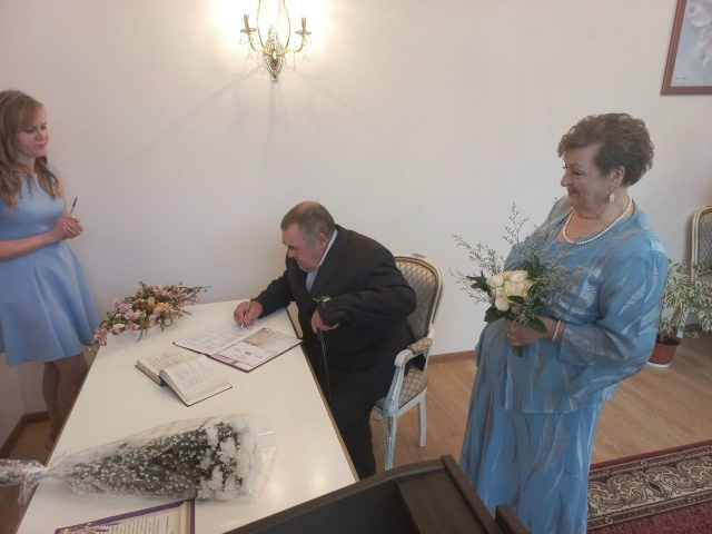 💍Супружеская пара из Смоленска отметила золотую свад...
