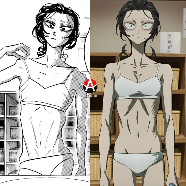 🎄Сравниваем «Санда»: манга х 5 серия.
#сравнение@advance_em...