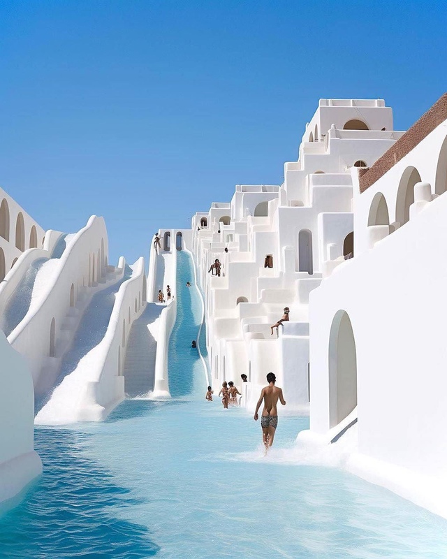 Лето на Санторини, Греция 🇬🇷