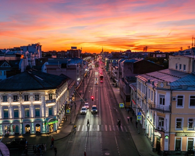 Великолепный закат осеннего дня ? Ярославль ✨
? Але...