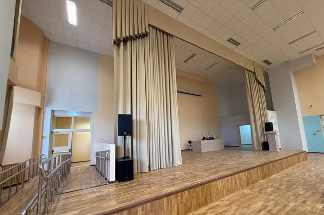 Вместе с коллегами посетил новую школу в мкр Исмаил-бе?...