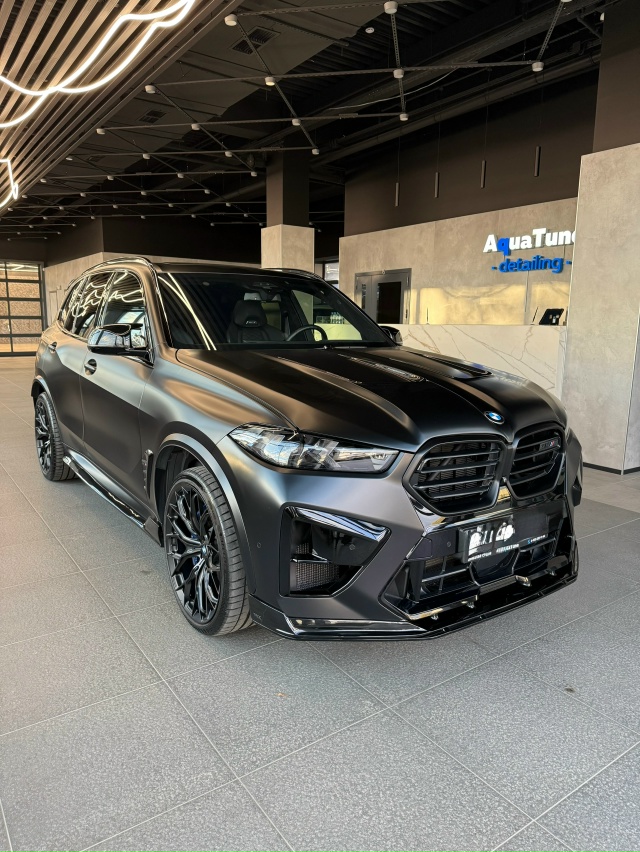 🔥 Новая работа от AquaTune Detailing — 🔥 BMW X5Mв матовом полиур?...