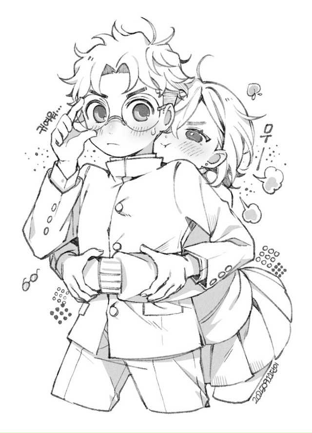 #Dandadan / Дандадан
Сверхъестественная парочка от DANI_o8o