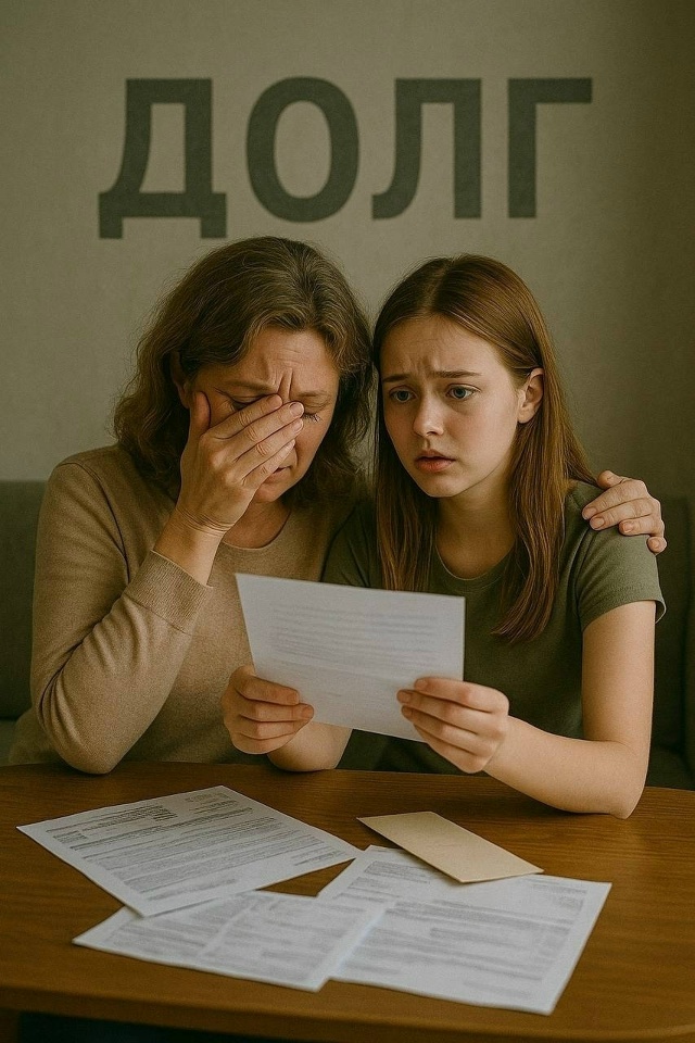 Ваши долги могут перейти детям и внукам по наследству.
...