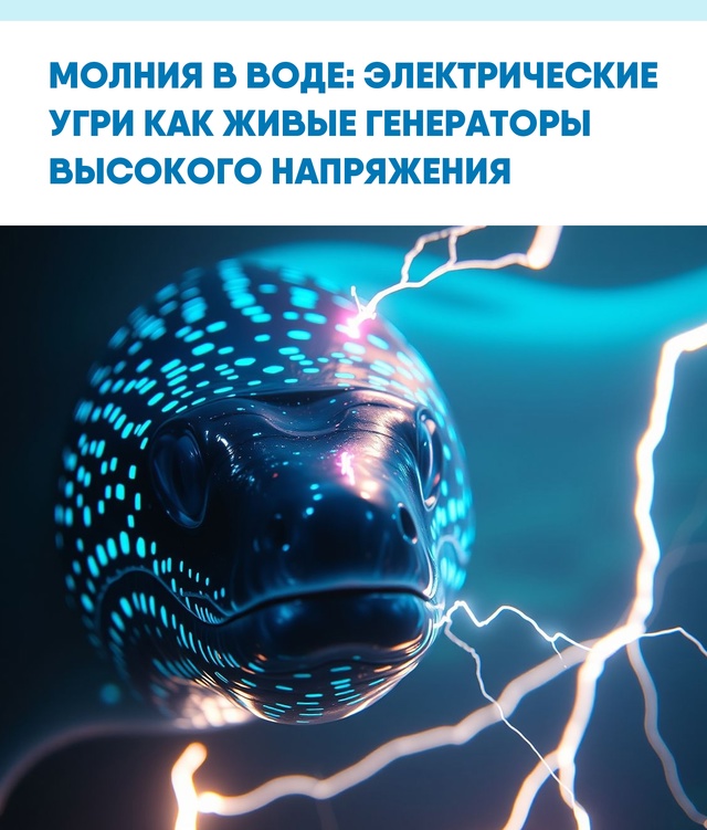 Энергия угрей вдохновляла учёных на эксперименты с би?...