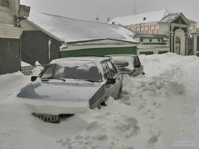 🛷️Вспоминая ноябрьский снегопад 2004-го. Год, когда Смо...