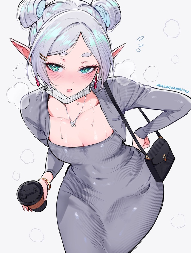 💋 В утро с Фрирен от Qiandai.
#арт@advance_empire | #Фрирен