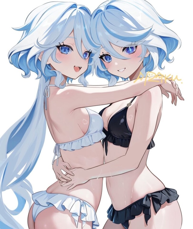 Девочки Геншина #genshin #art #girls