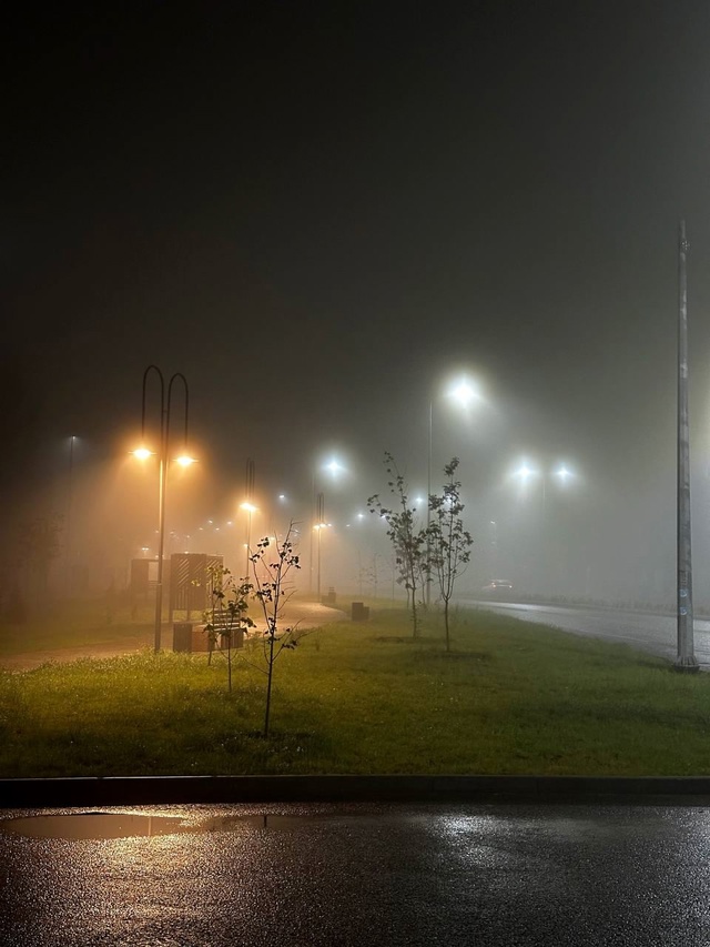 ‍🌫Копейчане делятся таинственными кадрами тумана с ?...
