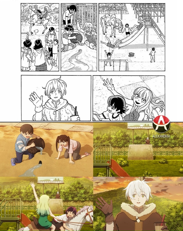 ⚡ Сравниваем «Для тебя, Бессмертный» манга x 2 серия 3 с?...