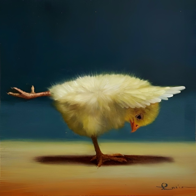 Начинаем день правильно. Художник / Люсия Хеффернан