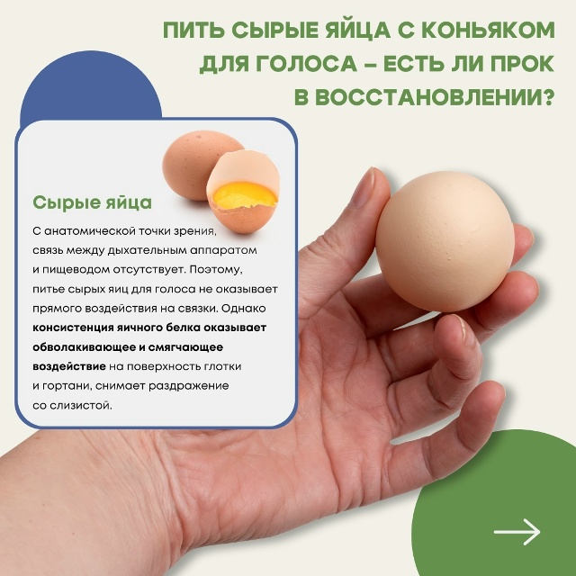 Для улучшения и реабилитации утраченного голоса певца...