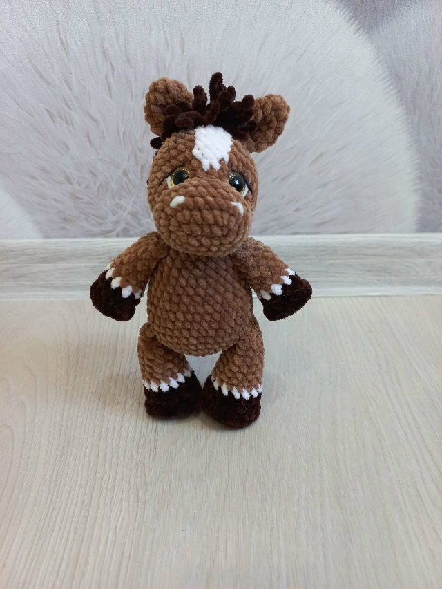 🐎 Символ удачи 2026 года — плюшевые лошадки ручной рабо...