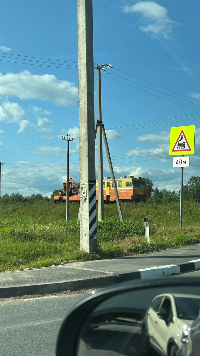 Пробка на Лесобазовском переезде