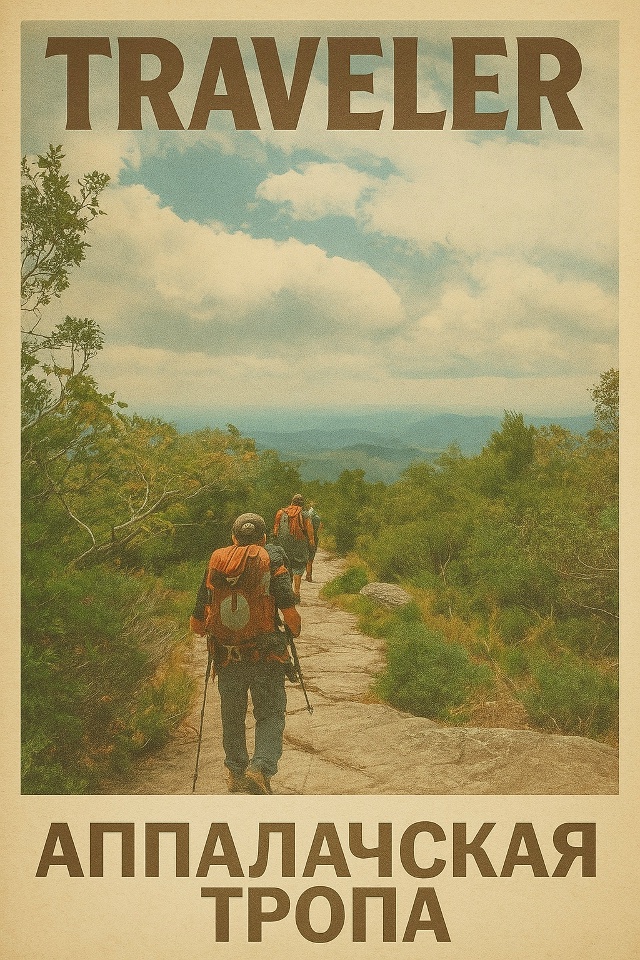 🌍 Аппалачская тропа — один из самых длинных пешеходн?...