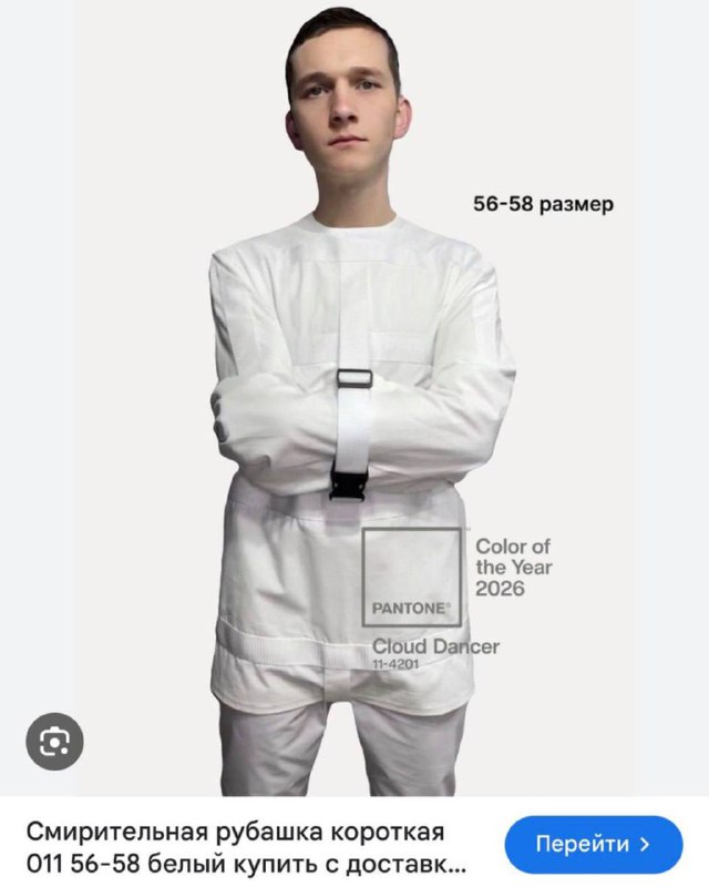 ⚪️ Pantone объявил цвет 2026 года — это «облачный танцор»