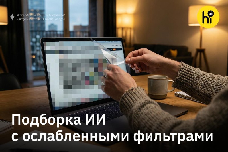 👨‍💻 Бесплатные нейросети без цензуры
Собрали открытые модели и проверенные сервисы, которые отвечаю