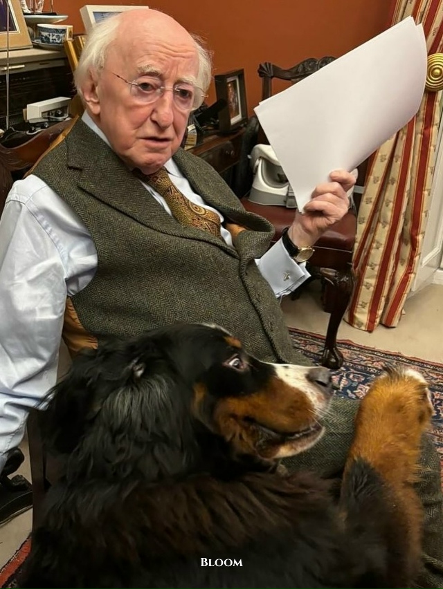 Президент Ирландии Майкл Хиггинс давно известен не то?...