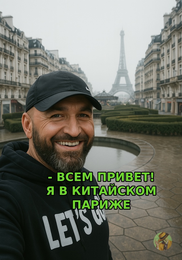 🗼 Париж? Почти. Но в Китае.
В китайском городе Ханчжоу ...