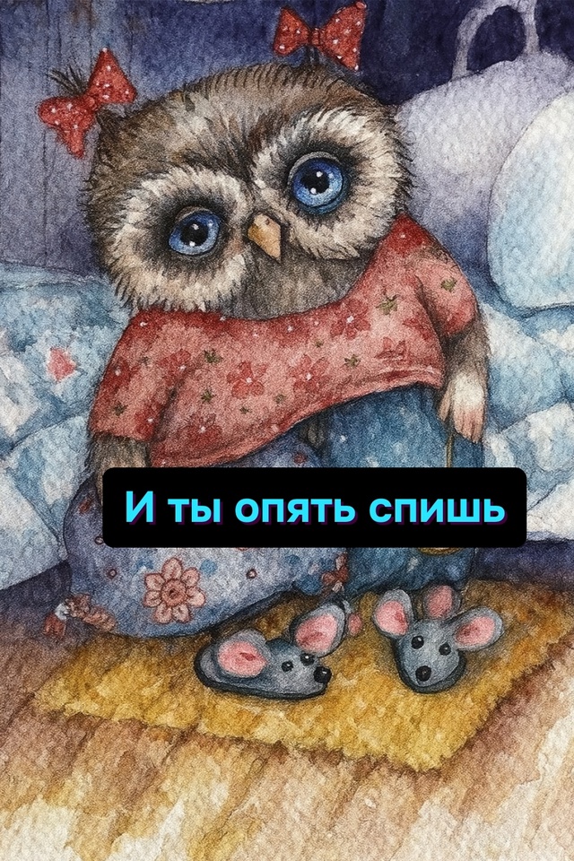 Утром важно не спешить... Особенно назад под одеяло