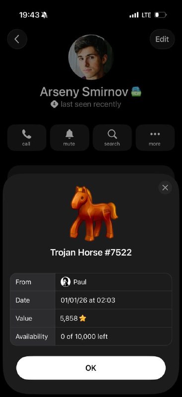 Вместо премии за создание в одно лицо Какуна, Арсений получил коня на НГ