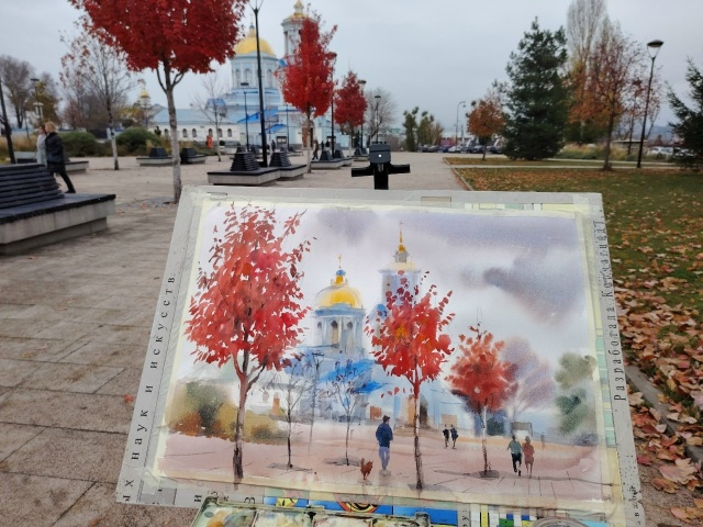 Воронеж вдохновляет...🧑‍🎨 Художник: Нелли Фролова