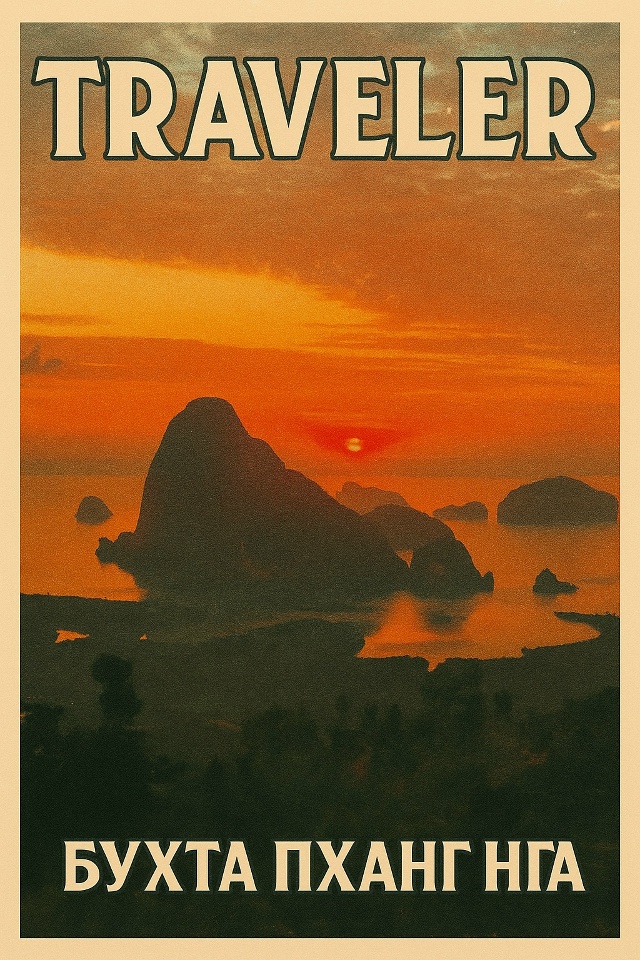 🌍 Рассвет над бухтой Пханг Нга — это спектакль, котор?...