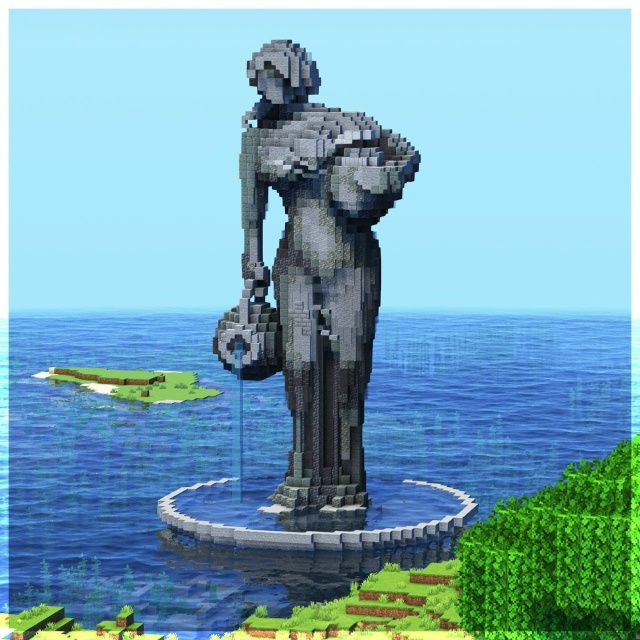 Красивая античная статуя из камня🏛️
Идеальное украш...