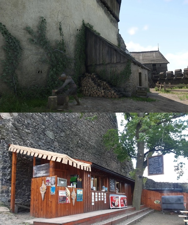 Замок в Тросковице из Kingdom Come: Deliverance 2 сравнили с его ре?...
