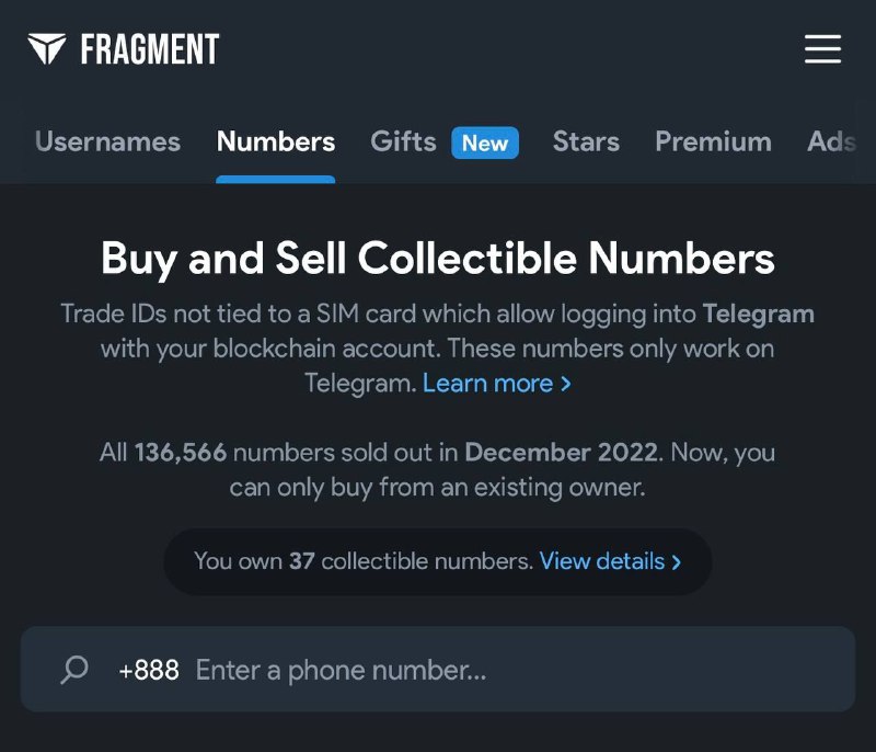 Договорились
Анонимные номера теперь стали "коллекционными".
Произошла деаномизация