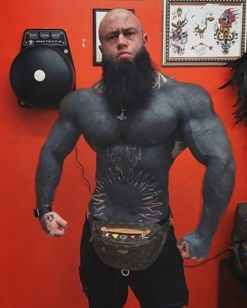 Владимир EL TATTOO - самый татуированный бодибилдер России...