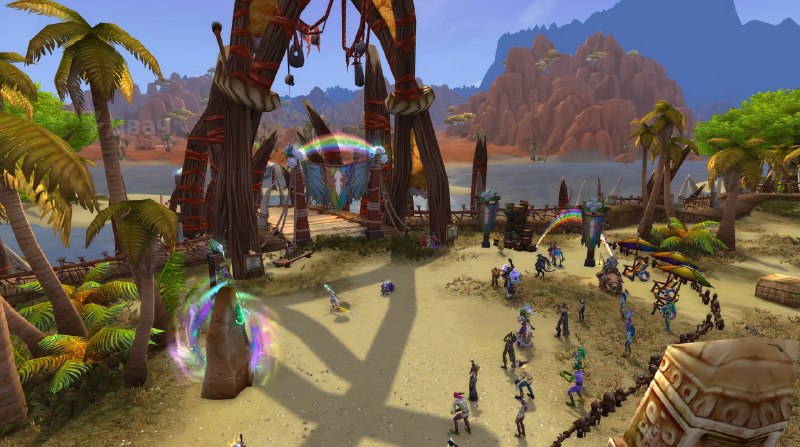 В World of Warcraft стартовал первый в истории игры официальный гей-парад (экстремизм в РФ)
Blizzar
