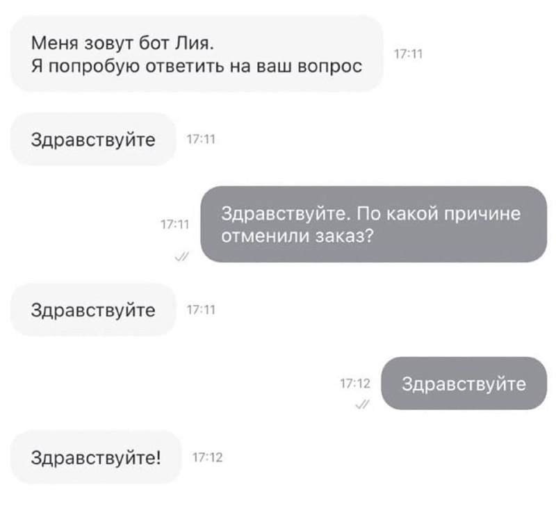 🤓 Ты ему слово, а он тебе — «Здравствуйте!».
А вы ещё говорите, что ИИ человека не заменит. Заменит