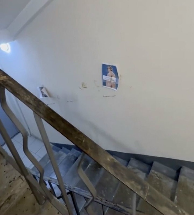 😱 Парень расклеил фотографии бывшей и измазал говном ...