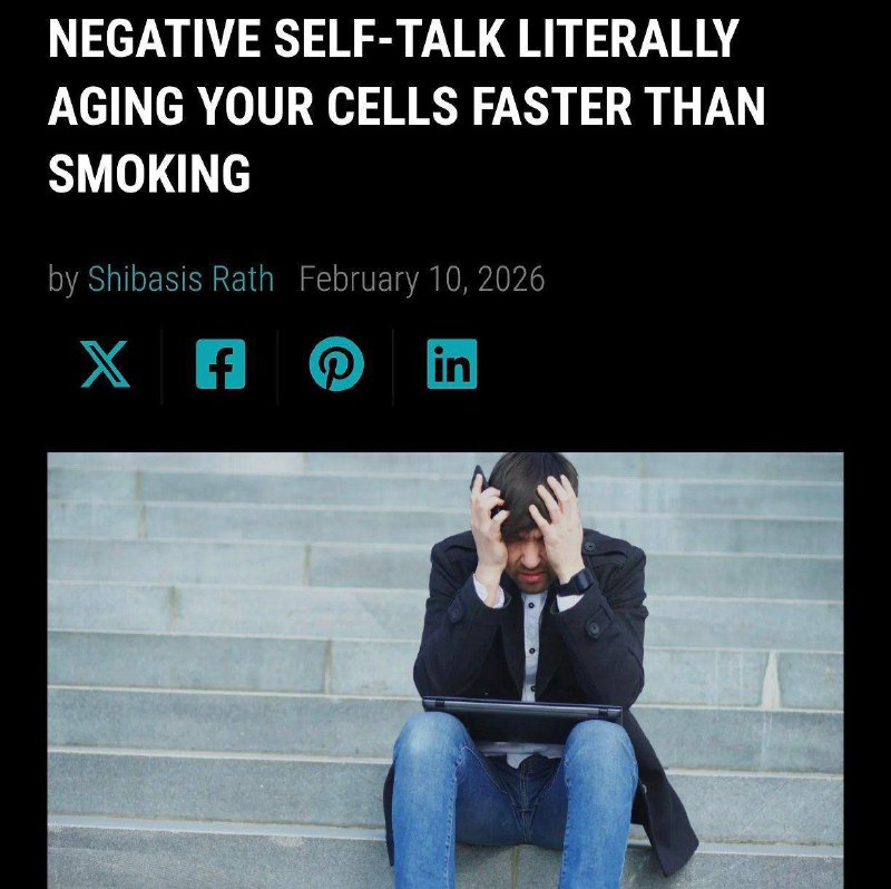 Негативное мышление старит человека быстрее курения — исследование
Ученые выяснили, что хронический