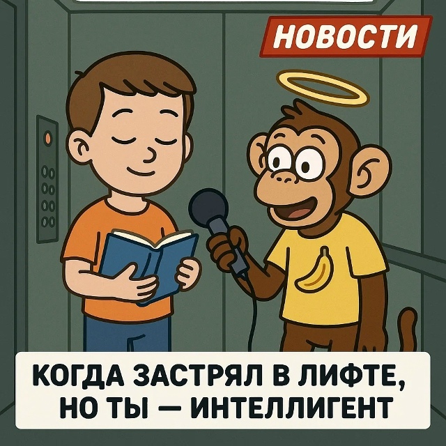 Безумные приколы
Для большинства людей застрять в лиф?...