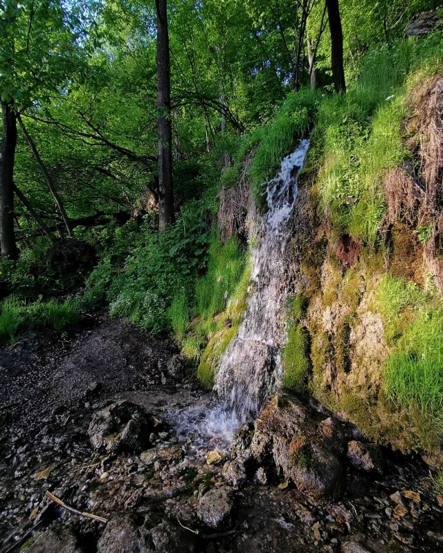 Водопад Радужный на реке Наре — райское местечко в 90 к?...