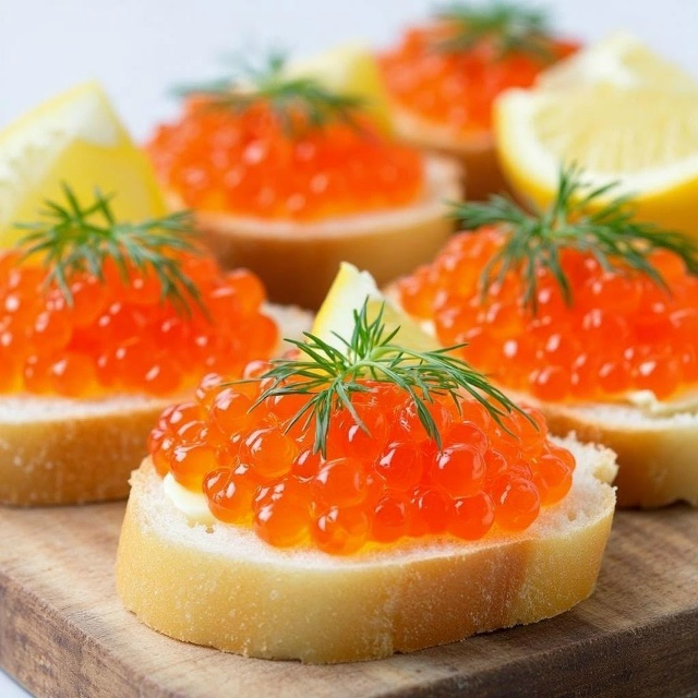 👉Средняя цена красной икры в России за год выросла на ...