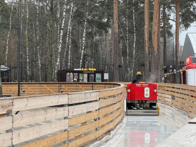 Полируют лед, включают гирлянды: Балашиха готова к отк?...